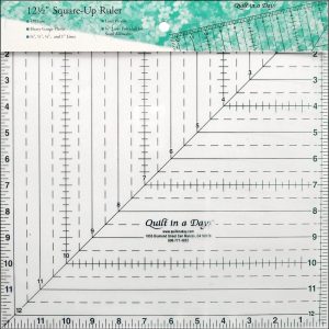 Quilt in a Day 12-1/2-Inch by 12-1/2-Inch Square Up Ruler